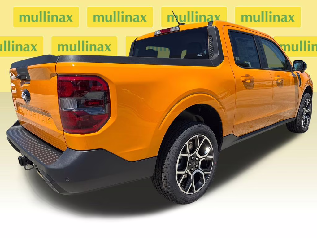 2026 Orange Fury Metallic TC Ford Maverick Lariat AWD Truck