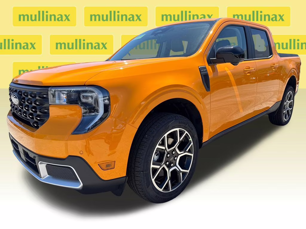 2026 Orange Fury Metallic TC Ford Maverick Lariat AWD Truck