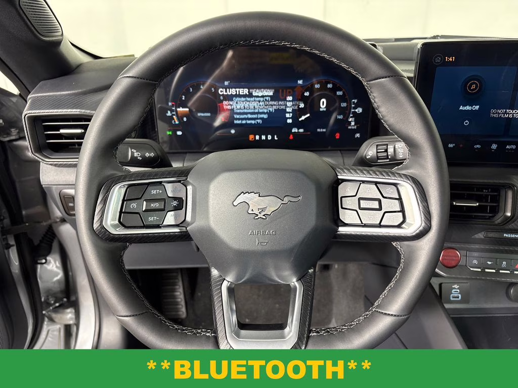 2026 Iconic Silver Metallic Ford Mustang EcoBoost RWD Coupe