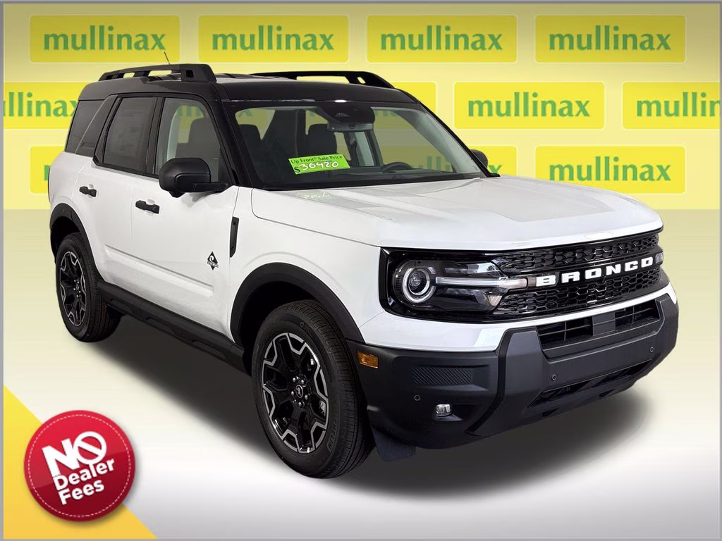 2026 Oxford White Ford Bronco Sport Outer Banks 4X4 SUV