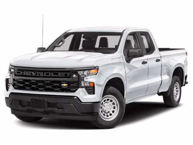2023 Summit White Chevrolet Silverado 1500 WT RWD Truck
