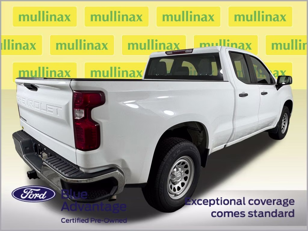 2023 Summit White Chevrolet Silverado 1500 WT RWD Truck