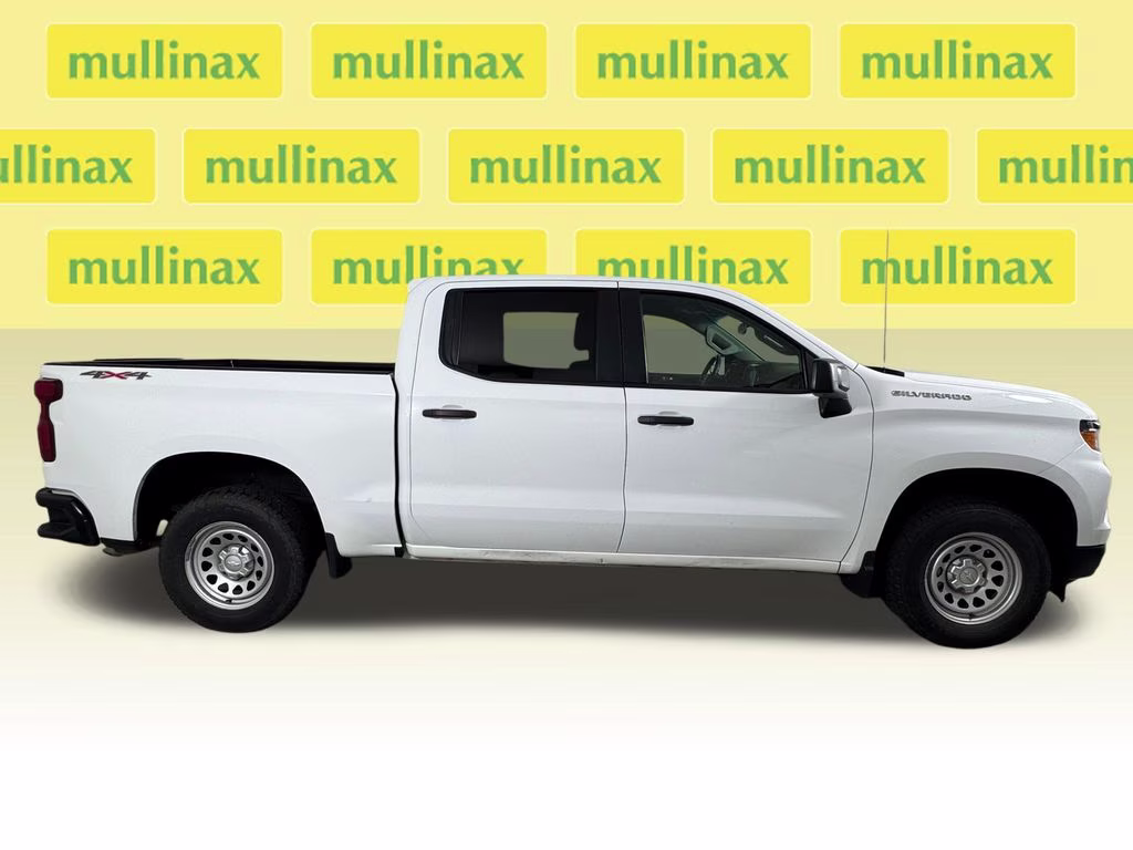 2023 Summit White Chevrolet Silverado 1500 WT 4X4 Truck