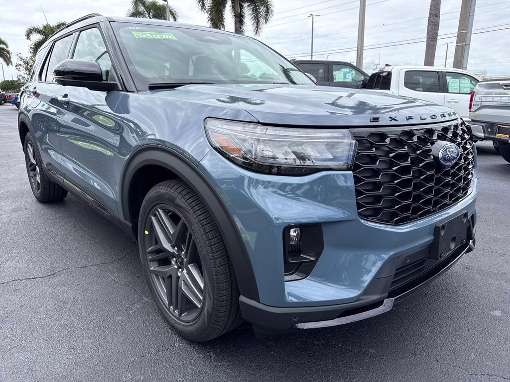 2026 Vapor Blue Ford Explorer ST RWD SUV