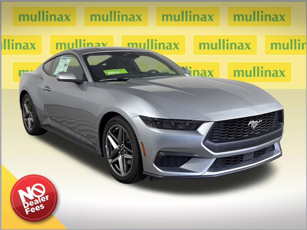 2026 Iconic Silver Metallic Ford Mustang EcoBoost RWD Coupe