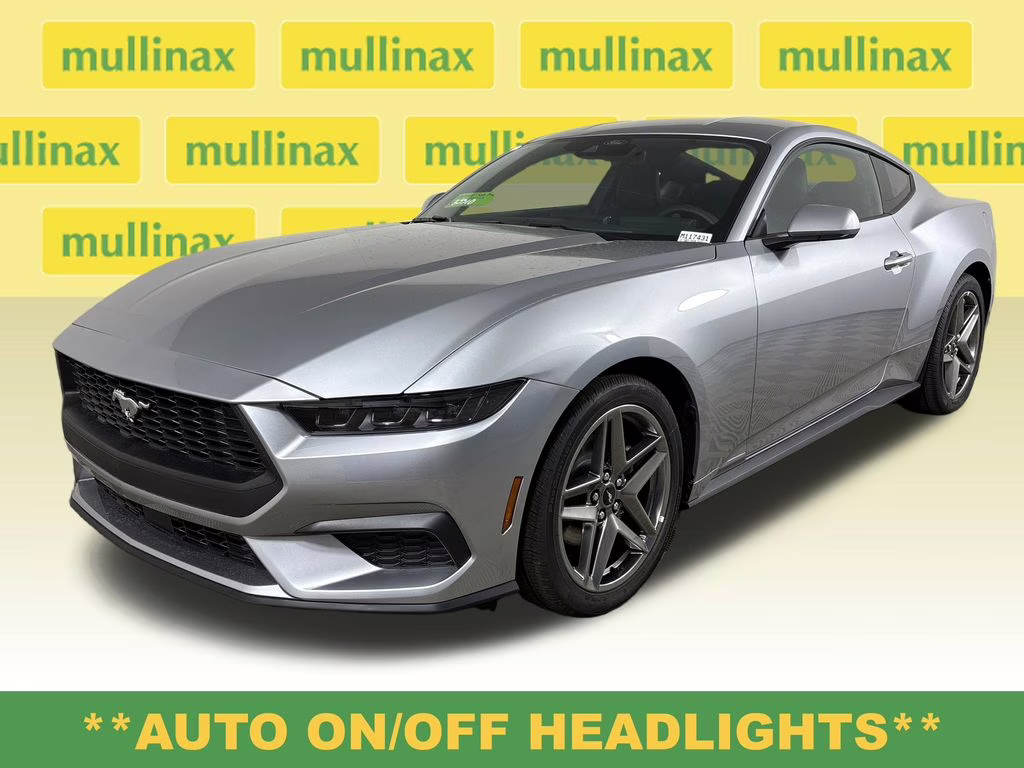 2026 Iconic Silver Metallic Ford Mustang EcoBoost RWD Coupe