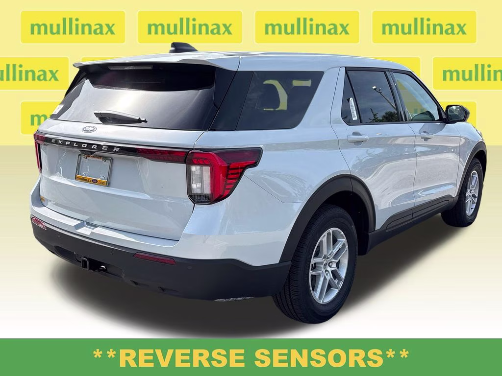 2026 Space White Metallic Ford Explorer Active RWD SUV