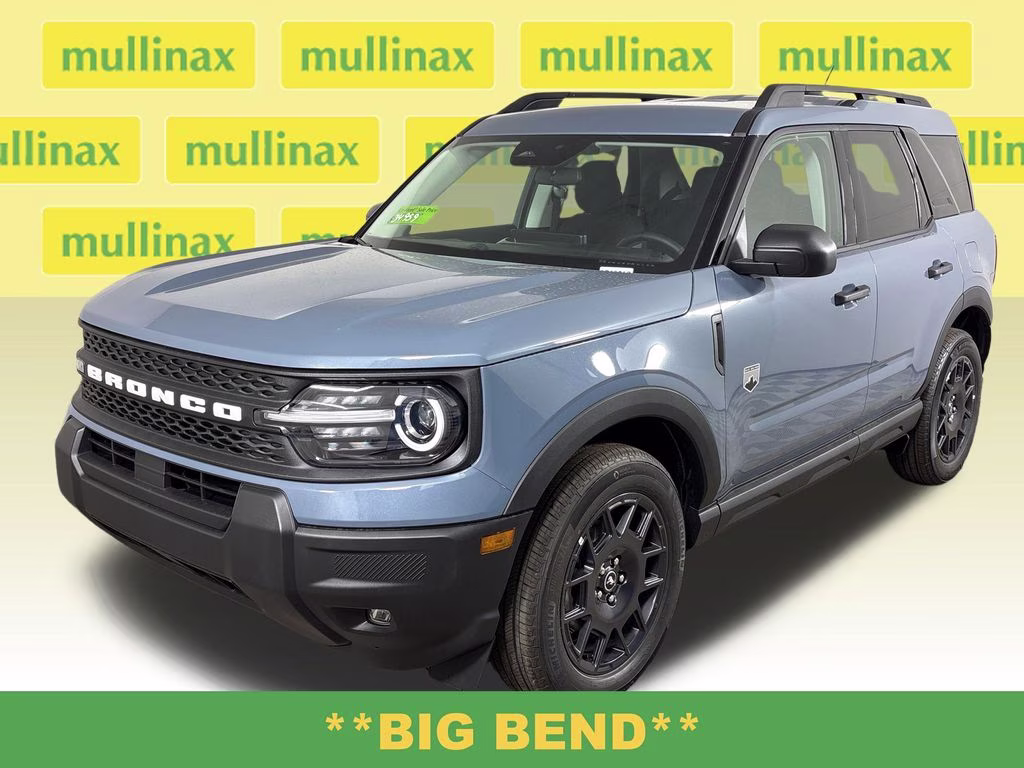 2026 Azure Gray Metallic Tri-Coat Ford Bronco Sport Big Bend 4X4 SUV