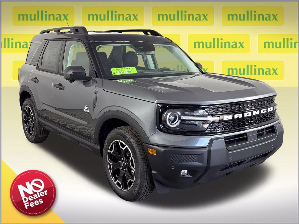 2026 Carbonized Gray Metallic Ford Bronco Sport Outer Banks 4X4 SUV