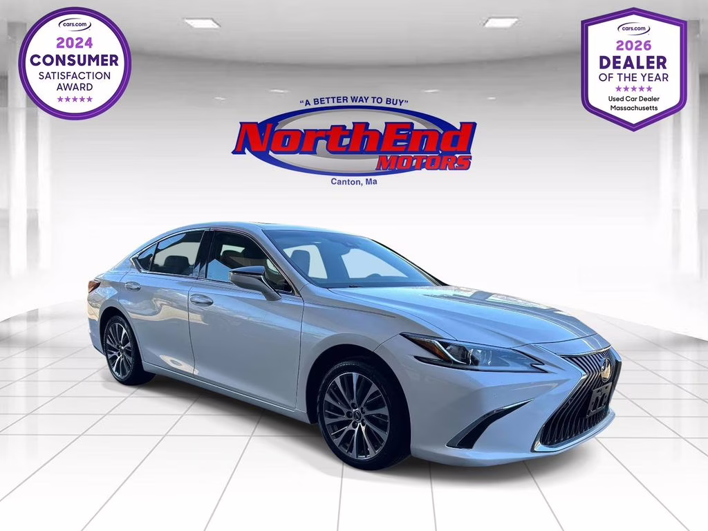 2020 White Pearl Lexus ES 350 FWD Sedan