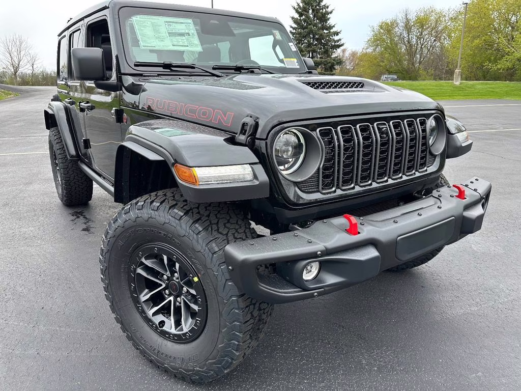 2026 Black Clearcoat Jeep Wrangler Rubicon X 4X4 SUV