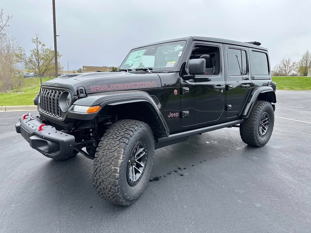 2026 Black Clearcoat Jeep Wrangler Rubicon X 4X4 SUV