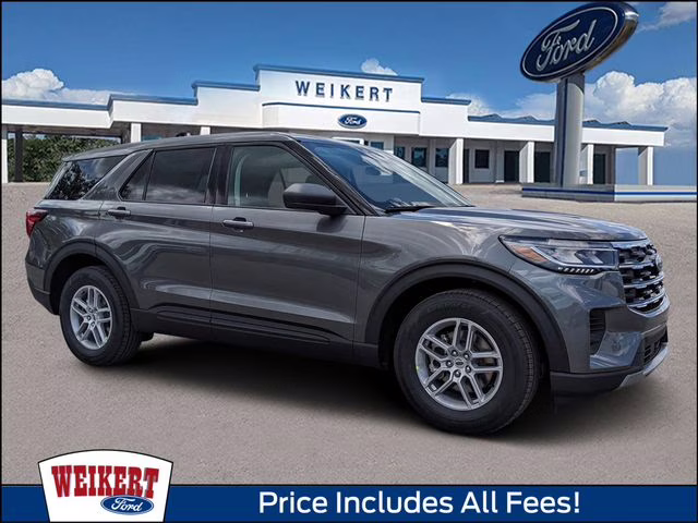 2026 Carbonized Gray Metallic Ford Explorer Active RWD SUV