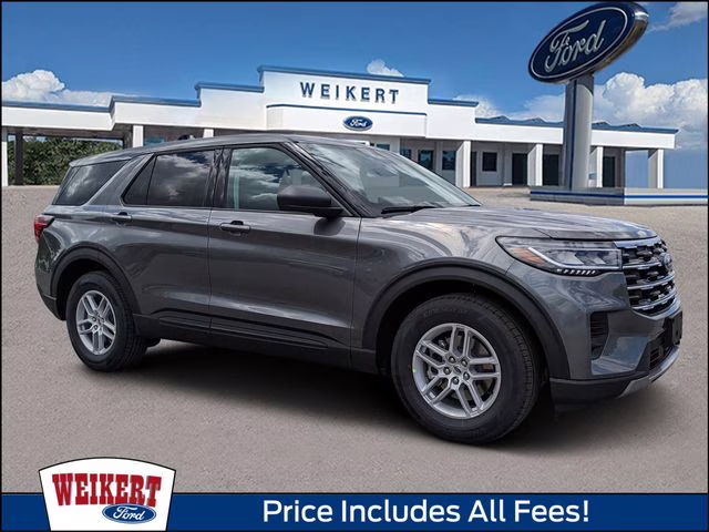2026 Carbonized Gray Metallic Ford Explorer Active RWD SUV