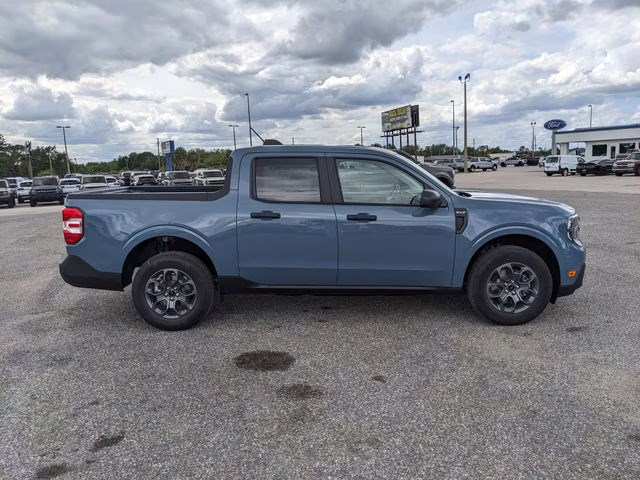 2026 Azure Gray Metallic Tri-Coat Ford Maverick XLT FWD Truck