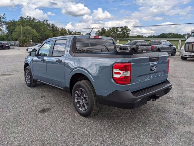 2026 Azure Gray Metallic Tri-Coat Ford Maverick XLT FWD Truck