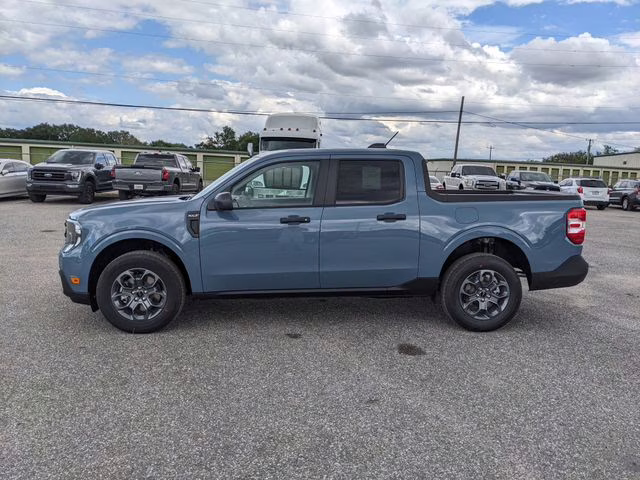 2026 Azure Gray Metallic Tri-Coat Ford Maverick XLT FWD Truck