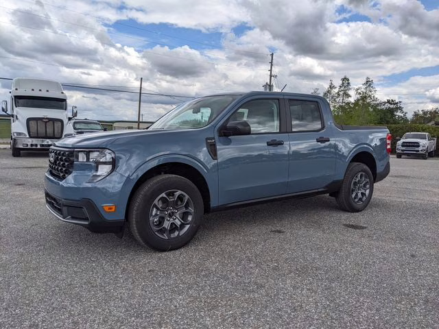 2026 Azure Gray Metallic Tri-Coat Ford Maverick XLT FWD Truck