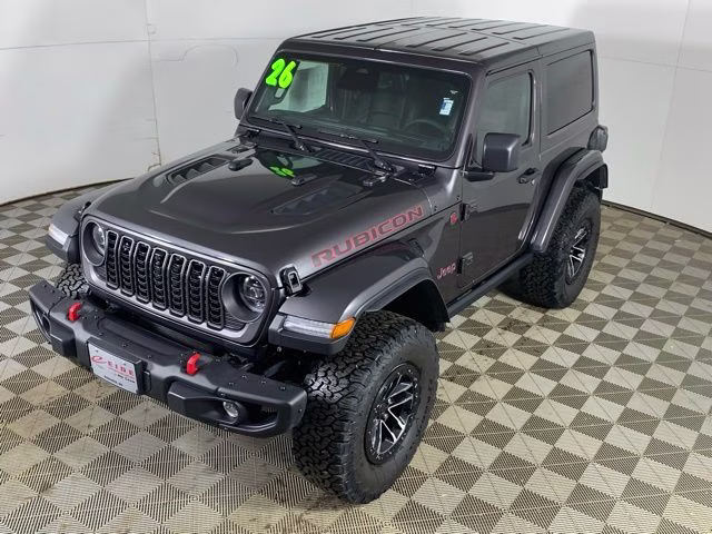 2026 Granite Crystal Metallic Clearcoat Jeep Wrangler Rubicon X 4X4 SUV