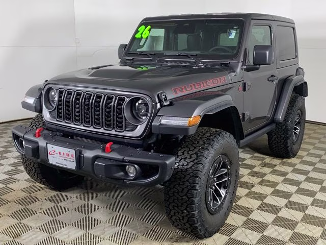 2026 Granite Crystal Metallic Clearcoat Jeep Wrangler Rubicon X 4X4 SUV