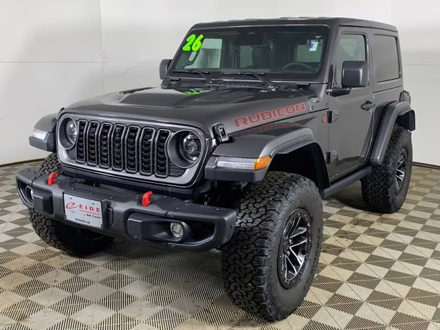 2026 Granite Crystal Metallic Clearcoat Jeep Wrangler Rubicon X 4X4 SUV