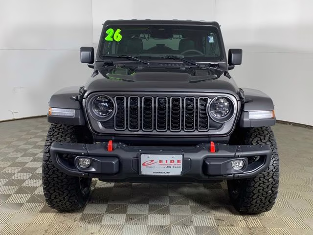 2026 Granite Crystal Metallic Clearcoat Jeep Wrangler Rubicon X 4X4 SUV
