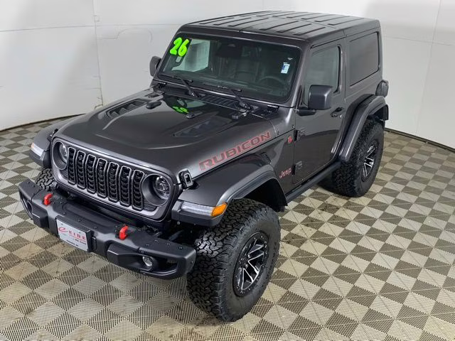 2026 Granite Crystal Metallic Clearcoat Jeep Wrangler Rubicon X 4X4 SUV
