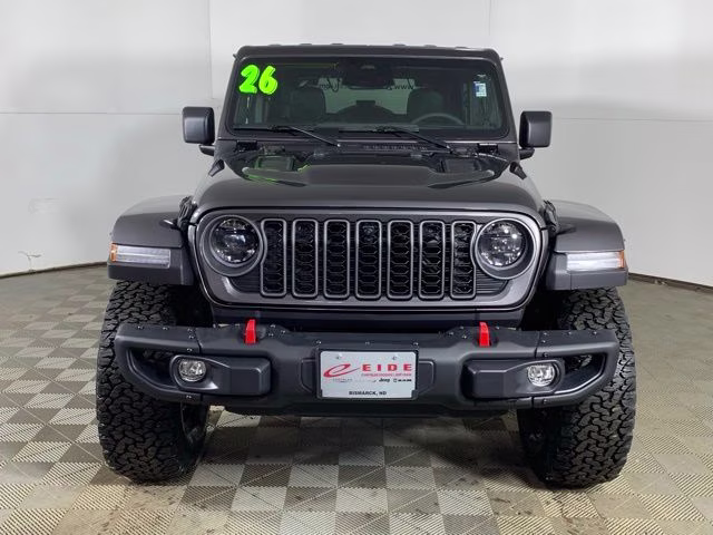 2026 Granite Crystal Metallic Clearcoat Jeep Wrangler Rubicon X 4X4 SUV