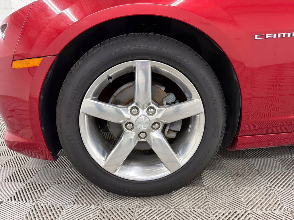 2014 Crystal Red Tintcoat Chevrolet Camaro 1LT RWD Coupe