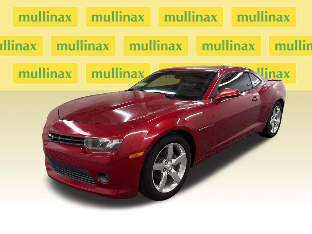 2014 Crystal Red Tintcoat Chevrolet Camaro 1LT RWD Coupe