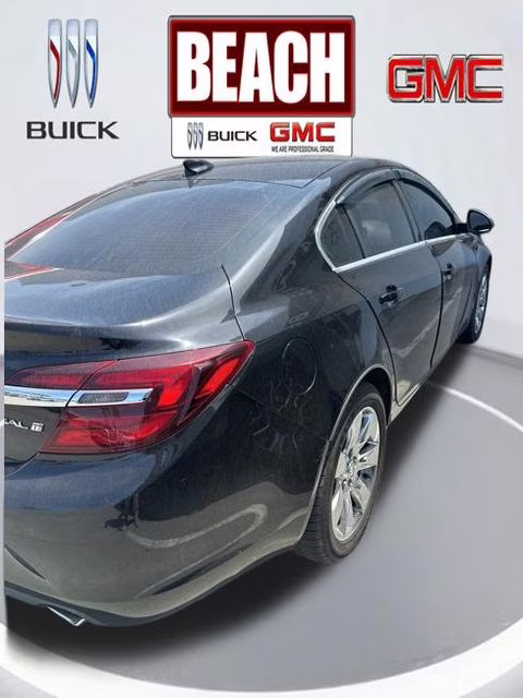 2016 Black Onyx Buick Regal Turbo FWD Sedan