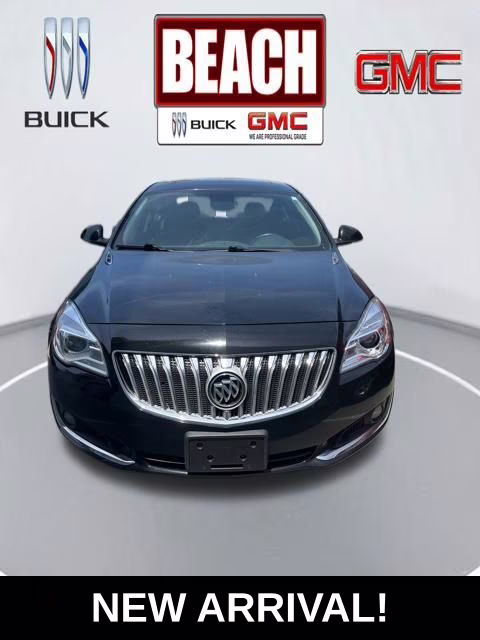 2016 Black Onyx Buick Regal Turbo FWD Sedan