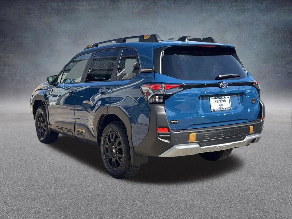 2026 Geyser Blue Subaru Forester Wilderness AWD SUV
