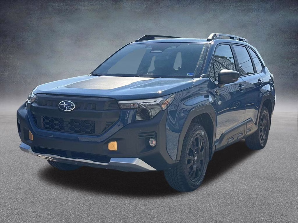 2026 Geyser Blue Subaru Forester Wilderness AWD SUV