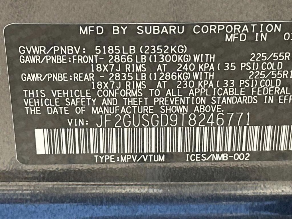 2026 Magnetite Gray Metallic Subaru Crosstrek Hybrid Sport AWD SUV