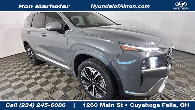 2021 Hampton Gray Hyundai Santa Fe Calligraphy AWD SUV