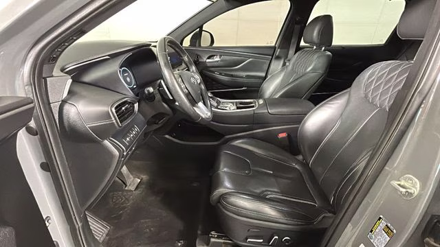 2021 Hampton Gray Hyundai Santa Fe Calligraphy AWD SUV