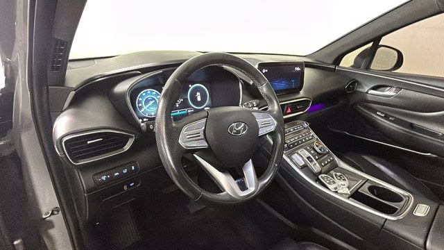 2021 Hampton Gray Hyundai Santa Fe Calligraphy AWD SUV