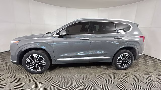 2021 Hampton Gray Hyundai Santa Fe Calligraphy AWD SUV