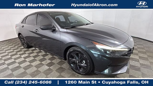 2022 Portofino Gray Hyundai Elantra SEL FWD Sedan
