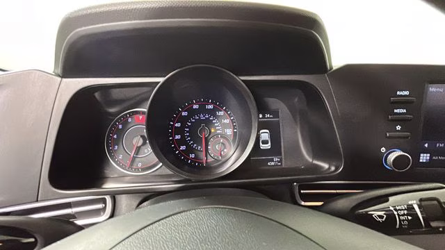 2022 Portofino Gray Hyundai Elantra SEL FWD Sedan