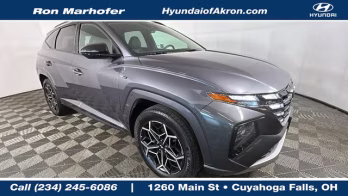 2024 Titanium Gray Hyundai Tucson Hybrid N Line AWD SUV