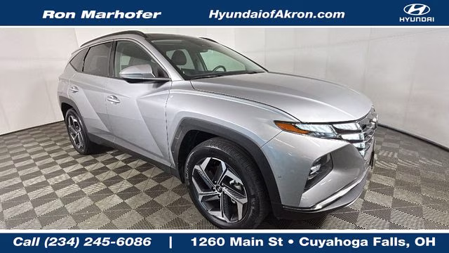 2023 Shimmering Silver Hyundai Tucson Plug-In Hybrid Limited AWD SUV