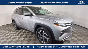 2023 Shimmering Silver Hyundai Tucson Plug-In Hybrid Limited AWD SUV