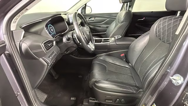 2022 Lagoon Blue Hyundai Santa Fe Plug-In Hybrid Limited AWD SUV