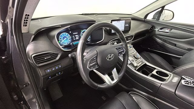 2022 Lagoon Blue Hyundai Santa Fe Plug-In Hybrid Limited AWD SUV