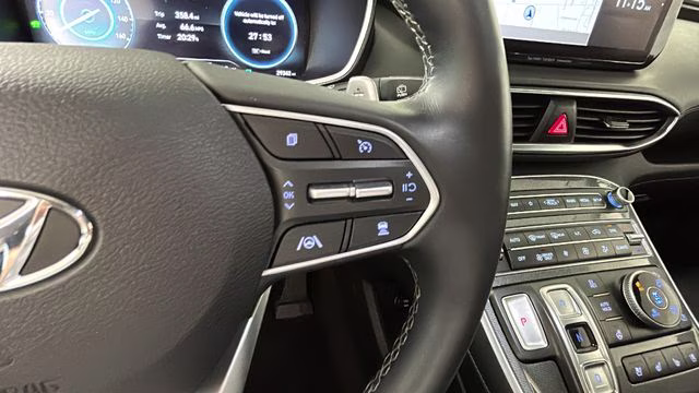 2022 Lagoon Blue Hyundai Santa Fe Plug-In Hybrid Limited AWD SUV