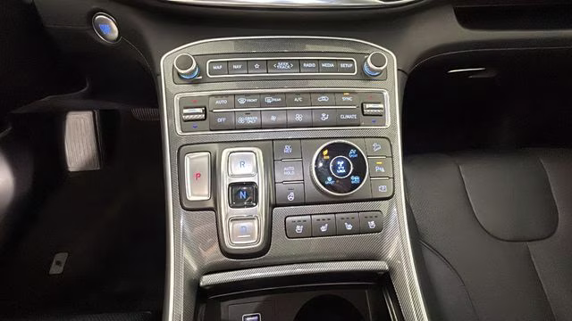 2022 Lagoon Blue Hyundai Santa Fe Plug-In Hybrid Limited AWD SUV