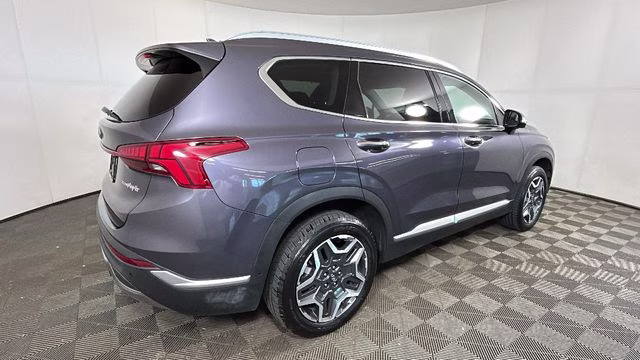 2022 Lagoon Blue Hyundai Santa Fe Plug-In Hybrid Limited AWD SUV