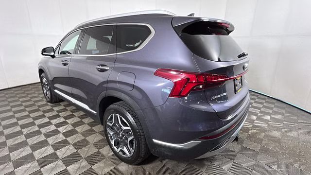 2022 Lagoon Blue Hyundai Santa Fe Plug-In Hybrid Limited AWD SUV